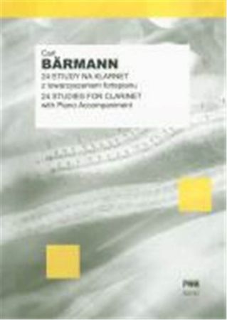 BARMANN:24 STUDIES FOR CLARINET