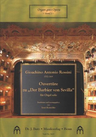 ROSSINI:OUVERTURE DER BARBIER VON SEVILLA ORGEL