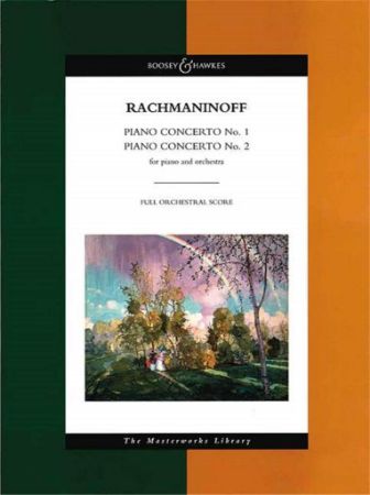 RACHMANINOFF:PIANO CONCERTO NO.1 & NO.2 FULL SCORE