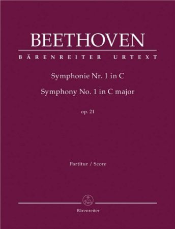 BEETHOVEN:SYMPHONY NO.1,C MAJOR OP.11 FULL SCORE