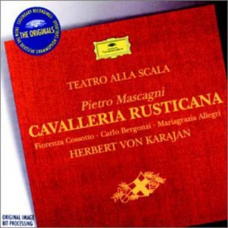 MASCAGNI:CAVALLERIA RUSTICANA/COSSOTTO,BERGONZI,ALLEGRI/KARAJAN