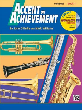 WILLIAMS:ACCENT ON ACHIEVEMENT BOOK 1 +CD TROMBONE