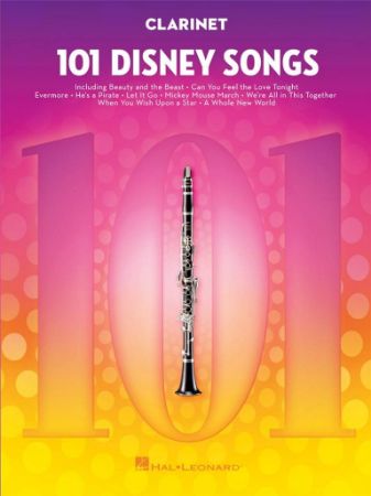 101 DISNEY SONGS CLARINET