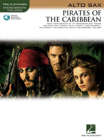 PIRATES OF THE CARIBBEAN PLAY ALONG ALTO SAX + AUDIO ACCESS