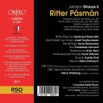 STRAUSS J.:RITTER PASMAN/WACCHTER,GHAZARIAN/WALLBERG 2CD