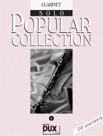 POPULAR COLLECTION CLARINET SOLO VOL.4