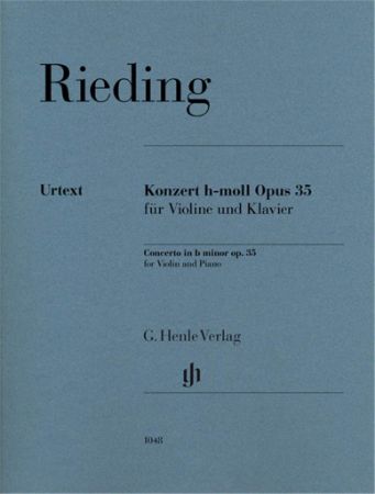 RIEDING:CONCERTO IN H-MOLL OP.35 VIOLIN AND PIANO