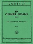 CORELLI:SIX CHAMBER SONATAS OP.4 FOR TWO VIOLINS AND PIANO