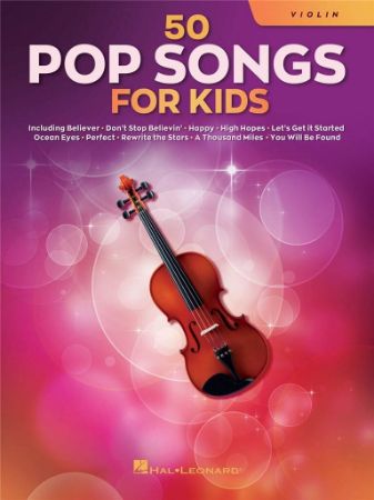 50 POP SONGS FOR KIDS VIOLN