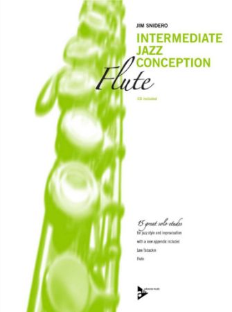 SNIDERO:IMTERMEDIATE JAZZ CONCEPTION FLUTE +CD