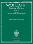 WOHLFAHRT:STUDIES OP.45 BOOK 1 WITH NEWLY COMPOSED VIOLIN ACCOMPANIMENTS