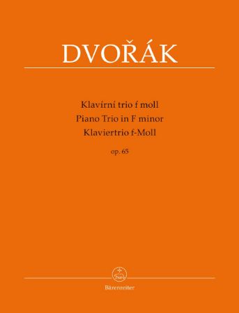 DVORAK:PIANO TRIO F-MOLL OP.65