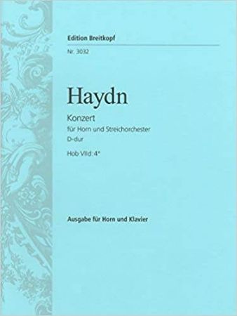 HAYDN:KONZERT D-DUR HOB VIID NR.4 HORN UND KLAVIER