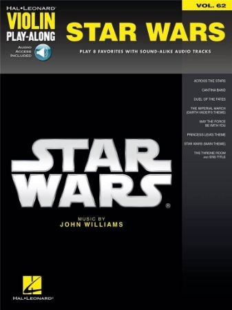 WILLIAMS:STAR WARS PLAY ALONG VIOLIN + AUDIO ACCESS