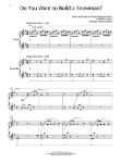 FROZEN PIANO DUETS 4 HANDS LATE ELEMENTARY/ERLY INTERMEDIATE