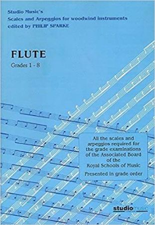 SPARKE:SCALES AND ARPEGGIOS FOR WOODWIND INSTRUMENTS GRADES 1-8