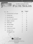 WEDDING FLUTE SOLOS FOR FLUTE AND PIANO +AUDIO ACCESS