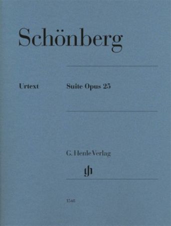 SCHONBERG:SUITE OP.25 FOR PIANO