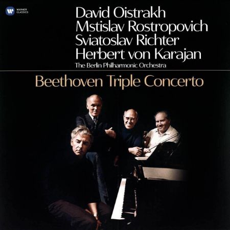 BEETHOVEN:TRIPLE CONCERTO/OISTRAKH/ROSTROPOVICH/RICHTER/KARAJAN