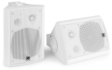 Power Dynamics DS50AW Active Speaker Set with BT 5.25” 100W White