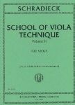 SCHRADIECK:SCHOOL OF VIOLA TECHNIQUE VOL.2 (NEUBAUER/PAGELS)