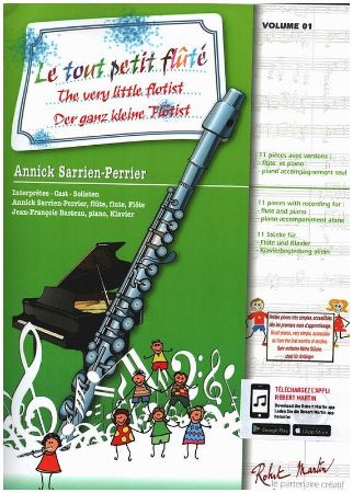 PERRIER:LE TOUT PETIT FLUTE VOL.1 + AUDIO ACCESS