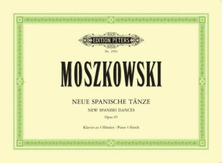 MOSZKOWSKI:NEW SPANISH DANCES OP.65 4 HANDS