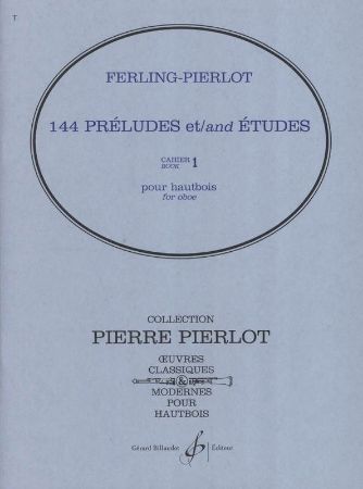 FERLING:144 PRELUDES ET/AND ETUDES FOR OBOE VOL.1