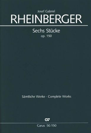 RHEINBERGER:SECHS STUCKE OP.150 VIOLIN & PIANO