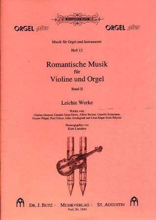 ROMANTISCHE MUSIK FUR VIOLINE UND ORGEL BAND 2