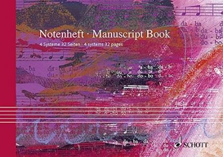 NOTNI ZVEZEK MANUSCRIPT BOOK 4 SYSTEMS 32 PAGES