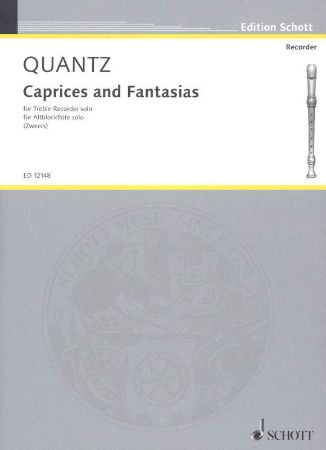 QUANTZ:CAPRICES AND FANTASIAS ALTBLOCKFLOTE