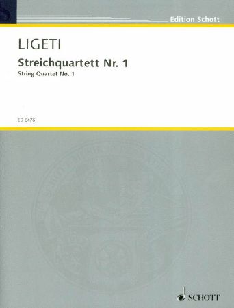 LIGETI:STRING QUARTET NO.1