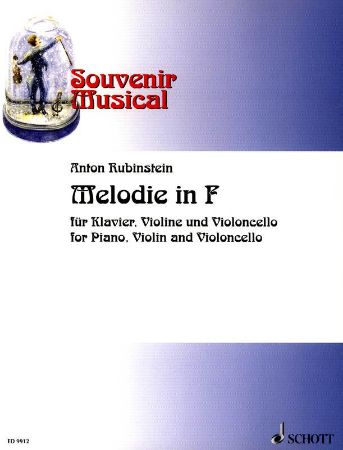 RUBINSTEIN:MELODIE IN F FOR PIANO,VIOLIN AND VIOLONCELLO