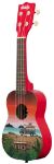 KALA SOPRAN UKULELE Ukadelic UK-SURFARI - Surfari w/bag