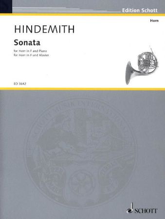 HINDEMITH:SONATA FOR HORN IN F HORN AND PIANO