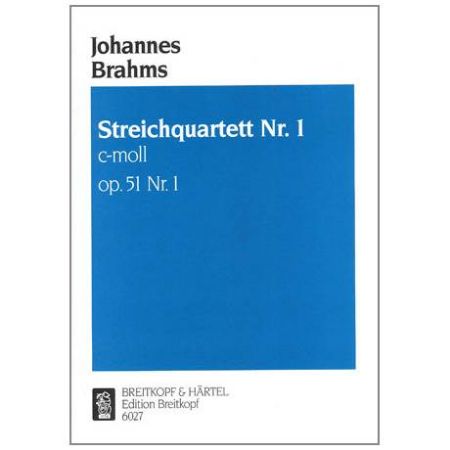 BRAHMS:STREICHQUARTETT NR.1 C- MOLL OP.1 NR.1