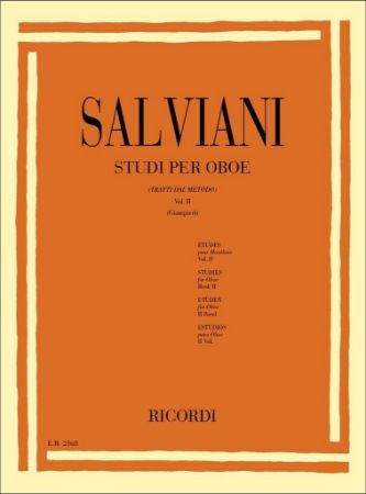 SALVIANI:STUDI PER OBOE VOL.2