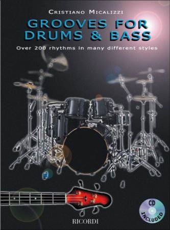 MICALIZZI:GROOVES FOR DRUMS & BASS+CD