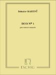 MARTINU:DUO NO.1 POUR VIOLON  VIOLONCELLE