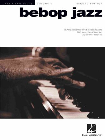 BEBOP JAZZ JAZZ PIANO SOLOS VOL.4