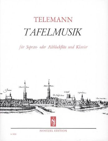 TELEMANN:TAFELMUSIK SOPRAN,ALT BLOCKFLOTE UND KLAVIER