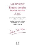 BROUWER:ETUDES SIMPLES SERIE 4 NO.16 a 20