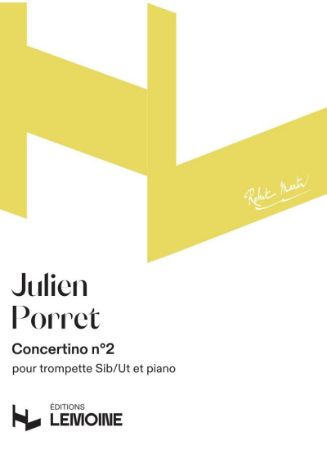 PORRET J.:CONCERTINO NO.2 TRUMPET & PIANO