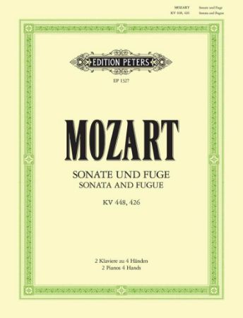 MOZART:SONATA AND FUGUE KV448,426 2 PIANOS