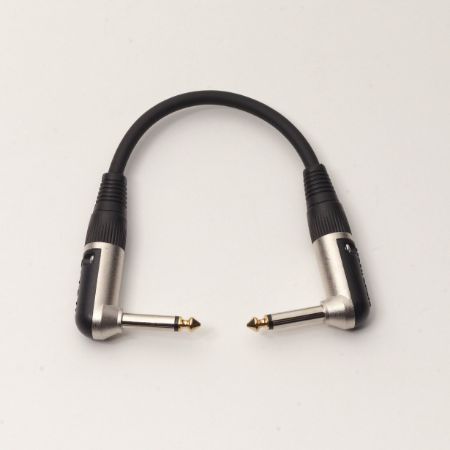 RockCable patch kabel - kotni TS (6,3 mm / 1/4") - 20 cm / 7,87"