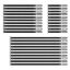 PD CONNEX CXT-SET Komplet kabelskih vezic, 30 kosov, črna