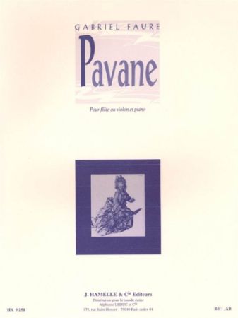 FAURE:PAVANE POUR FLUTE OU VIOLON ET PIANO