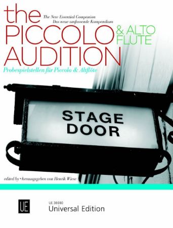 THE PICCOLO AUDITION/PROBESPIELSTELLEN PICCOLO & ALTO FLUTE