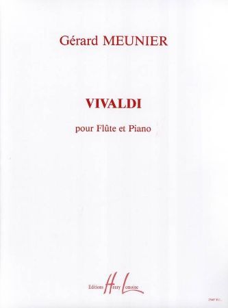 MEUNIER:VIVALDI FLUTE AND PIANO